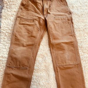 Carhartt knee patch utility pants in camel color👌🏼